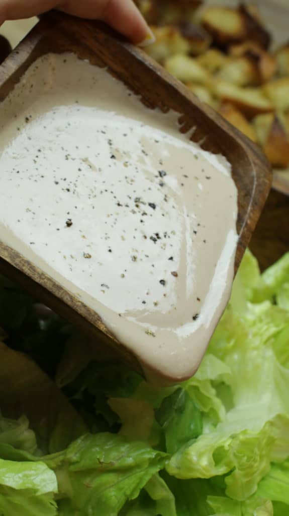 VEGAN Caesar Salad