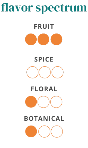 orange turmeric flavor spectrum